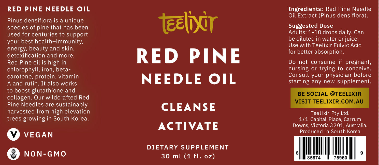 Teelixir Red Pine Needle Oil (Liquid) 30ml - Health & Beauty > Nutrition & Supplements > Vitamins & Supplements
