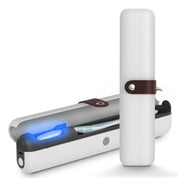 Premium Travel UVC Toothbrush Sanitizer Box - Magnetic Closure, Rechargeable