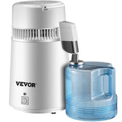 Premium VEVOR Water Distiller Purifier Pure Water Distiller Filters Water Distillation 4L Internal Stainless Steel with Collection Bottle