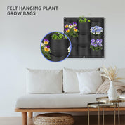Premium Wall Hanging Planter Planting Grow Bag Vertical Garden