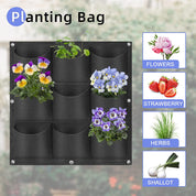 Premium Wall Hanging Planter Planting Grow Bag Vertical Garden