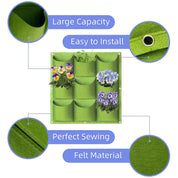 Premium Wall Hanging Planter Planting Grow Bag Vertical Garden