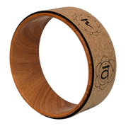 Yoga Pilates Wheel Cork Circle Prop Back Chest Hips Abdomen Stretch Roller - Sports & Fitness > Exercise Gym & Fitness