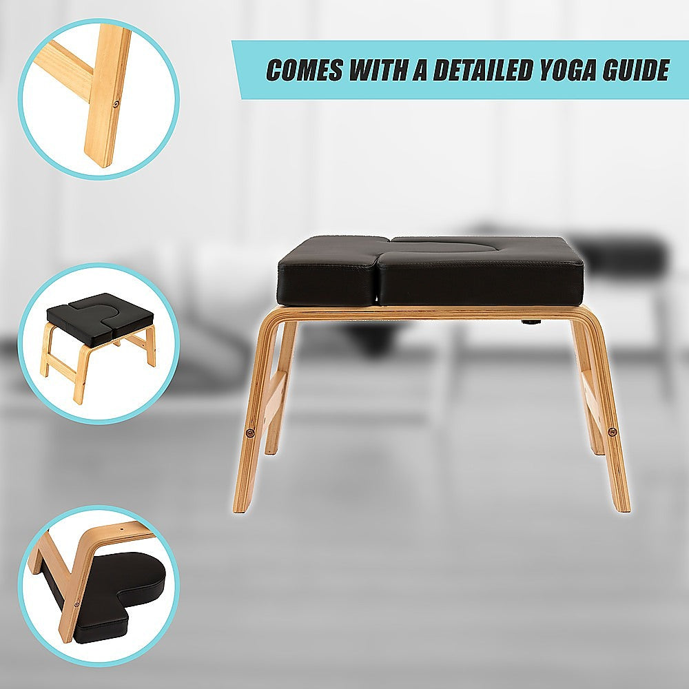 Yoga Stool Inversion Multi-Purpose Chair For Headstands - Sports & Fitness > Exercise Gym & Fitness > Yoga & Pilates