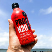 PRO H20 Sparkling Water 20g Protein Hydration Drink Zero Sugar - Red Back