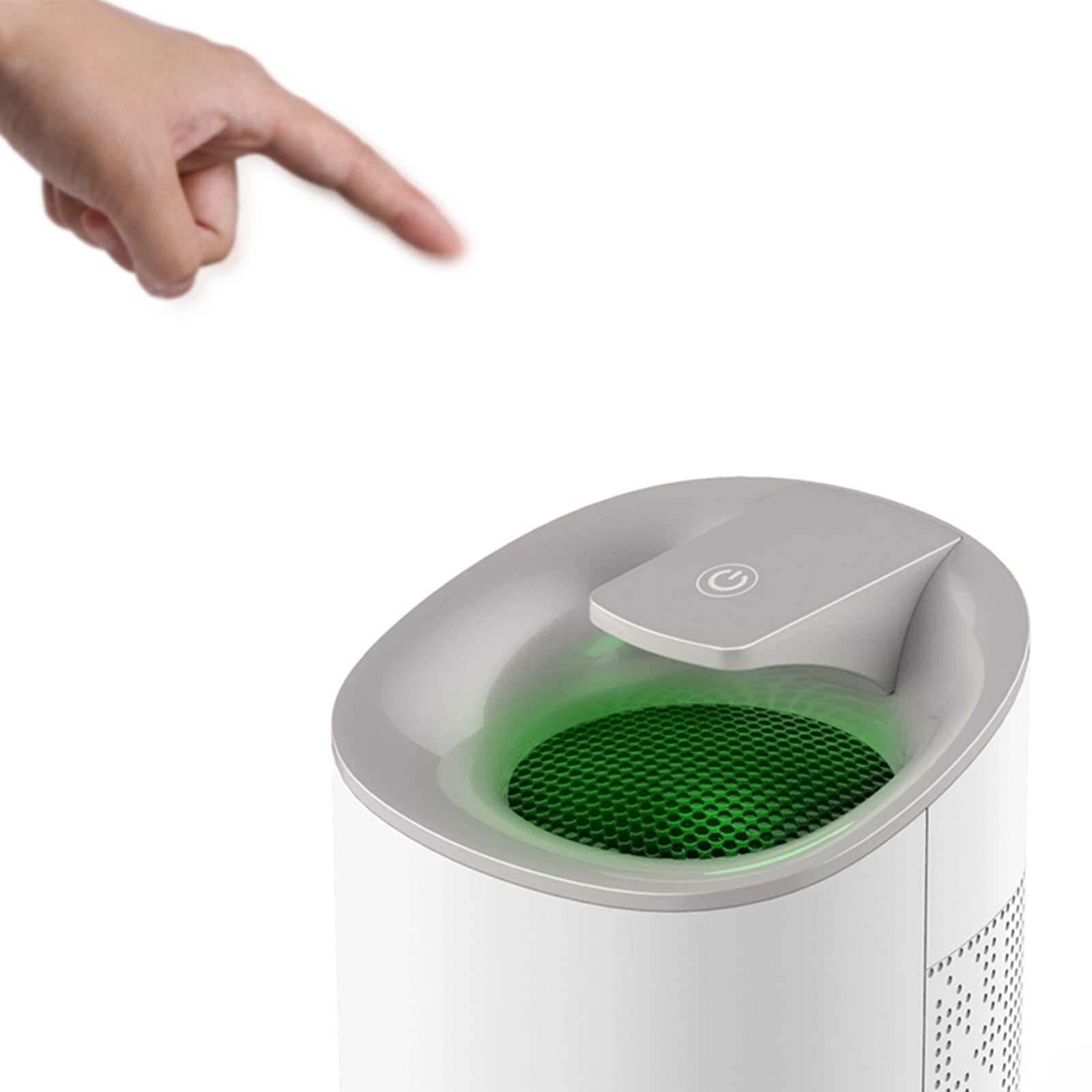 Pursonic 600ML Smart Touch X3 Dehumidifier Portable Electric Office Home White - Appliances > Aroma Diffusers &