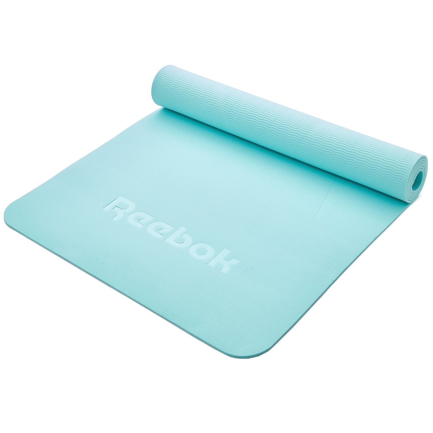 Reebok Yoga Mat 1.76m*0.61m*5mm inBlue - Sports & Fitness > Exercise Gym & Fitness > Yoga & Pilates