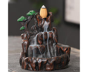Resin Mountains Rivers Incense Burners Holder Censer Aromatherapy Home Decor- 12