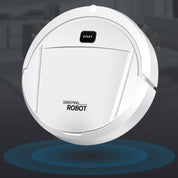 Robot Vacuum Cleaner, 4 in 1 Ultra Thin Low Operation Intelligent Sweeping Mopping Robot,for Hard Floor, Pet Hair and Low-Piled Carpet,Quiet,Integral Memory Multiple Cleaning Modes Vacuum White