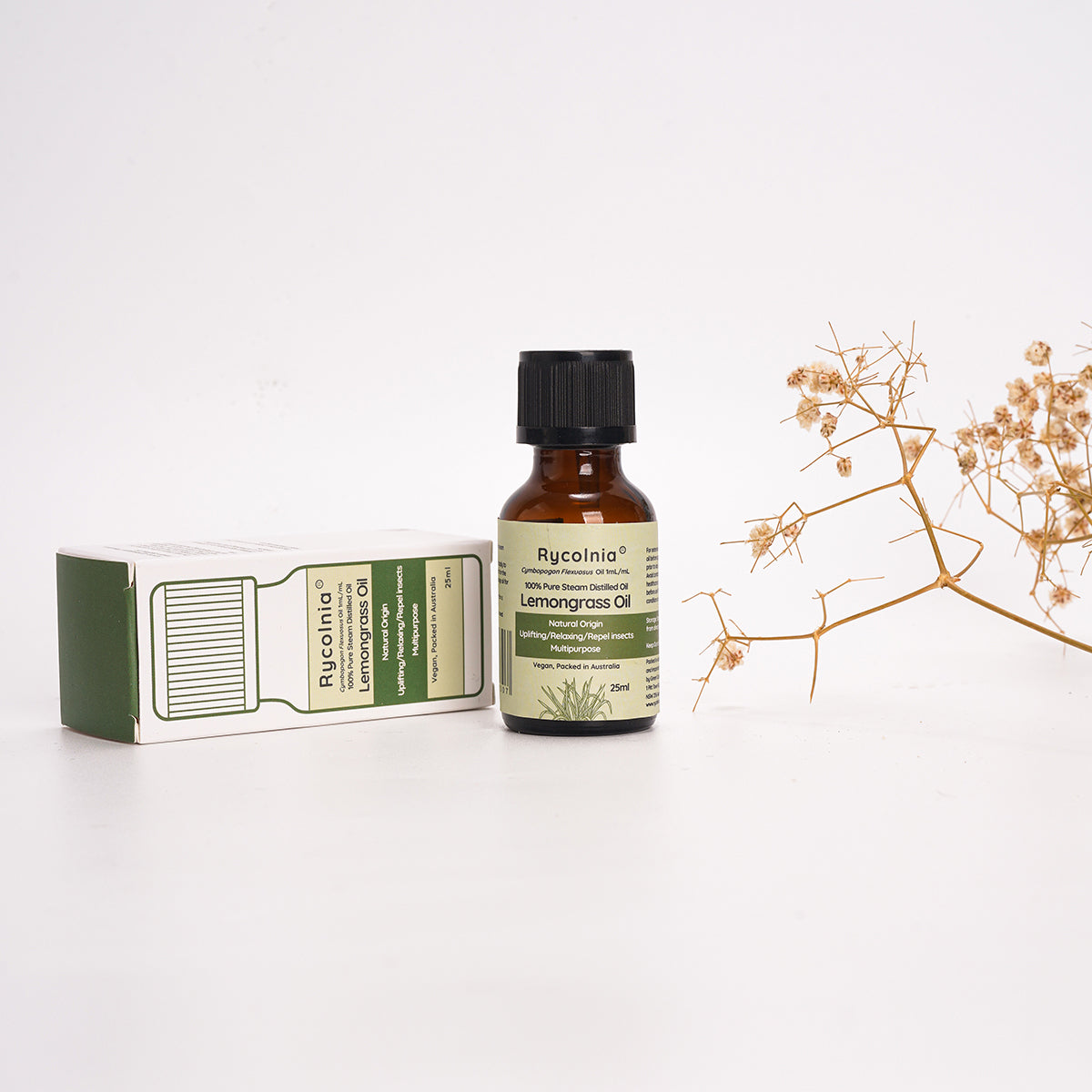 Rycolnia 100% Australian Lemongrass Essential Oil - Health & Beauty > Fragrances & Perfumes > Perfume & Cologne