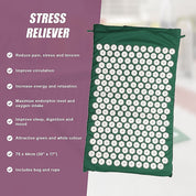 Acupressure Yoga Health Fitness Mat - Kung Fu Pilates Acupuncture - Sports & Fitness > Exercise Gym & Fitness > Yoga &