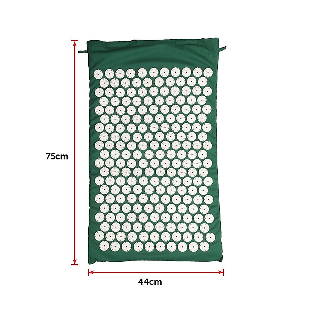 Acupressure Yoga Health Fitness Mat - Kung Fu Pilates Acupuncture - Sports & Fitness > Exercise Gym & Fitness > Yoga &