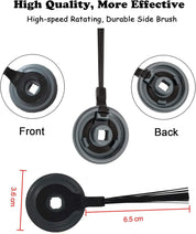 Side Brush for Shark ION Robot Vacuum AV751 AV752 AV753 RV850 RV850BRN RV850WV S87 RV700_N RV720_N RV750_N Robot Vacuum Cleaner Accessory -6 Pack