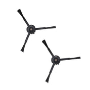 Side Brushes Replacement (2 Pieces) or S8 Pro Ultra, S7 Max Ultra, Qrevo,  Qrevo Slim, Series o S7 MaxV/S7/Q7Max/Q8 Max/S8/Q7/Q5/S6/S5/S4/E5/E4/E3/E2 Robot Vacuum Cleaner, Black