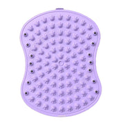 Soft TPE Foot Massage Mat Non-Slip Comfort Pad for Home Bathroom Use - Pink
