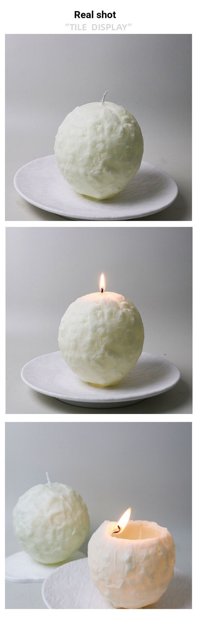 Spiral Scented Candle Custom Color