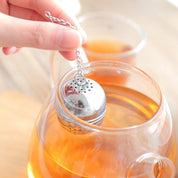 Stainless Steel Mesh Tea Infuser, Heavy Duty Tea Ball, Tea Strainer Tea Diffuser Tea Steeper for Filtering Tea,Tea Infusers for Loose Tea, 1 Pcs, 1.57x1.57 2.75" x 2.08" Silver*1