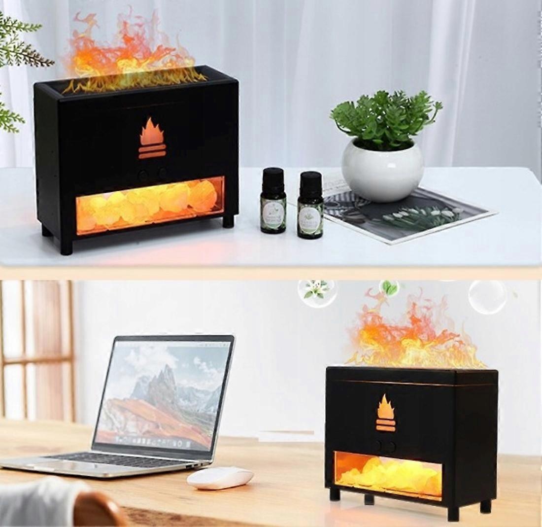 Steam Humidifier, Black Air Humidifier for Bedroom