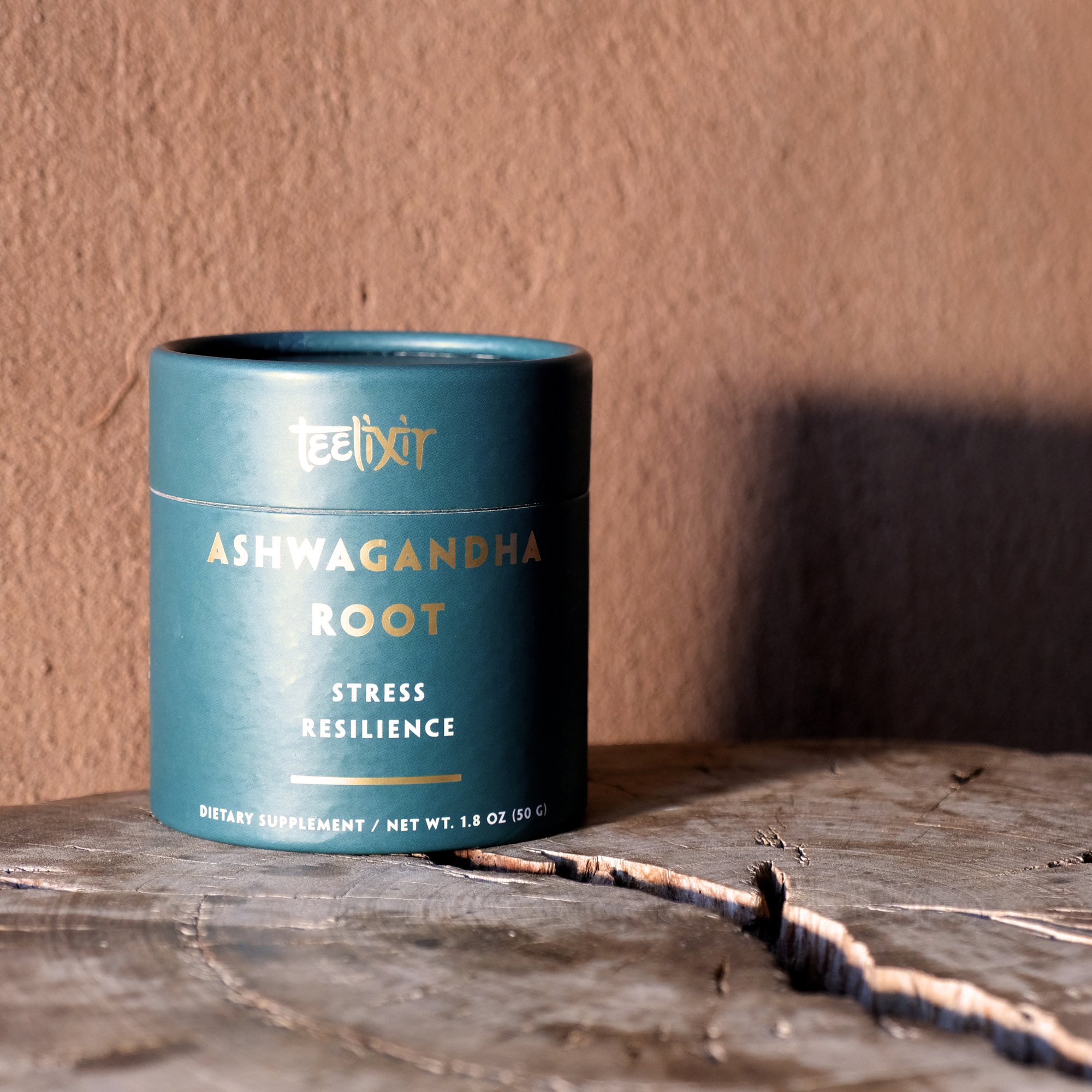 Teelixir Organic Ashwagandha Root 250g - Health & Beauty > Nutrition & Supplements > Vitamins & Supplements