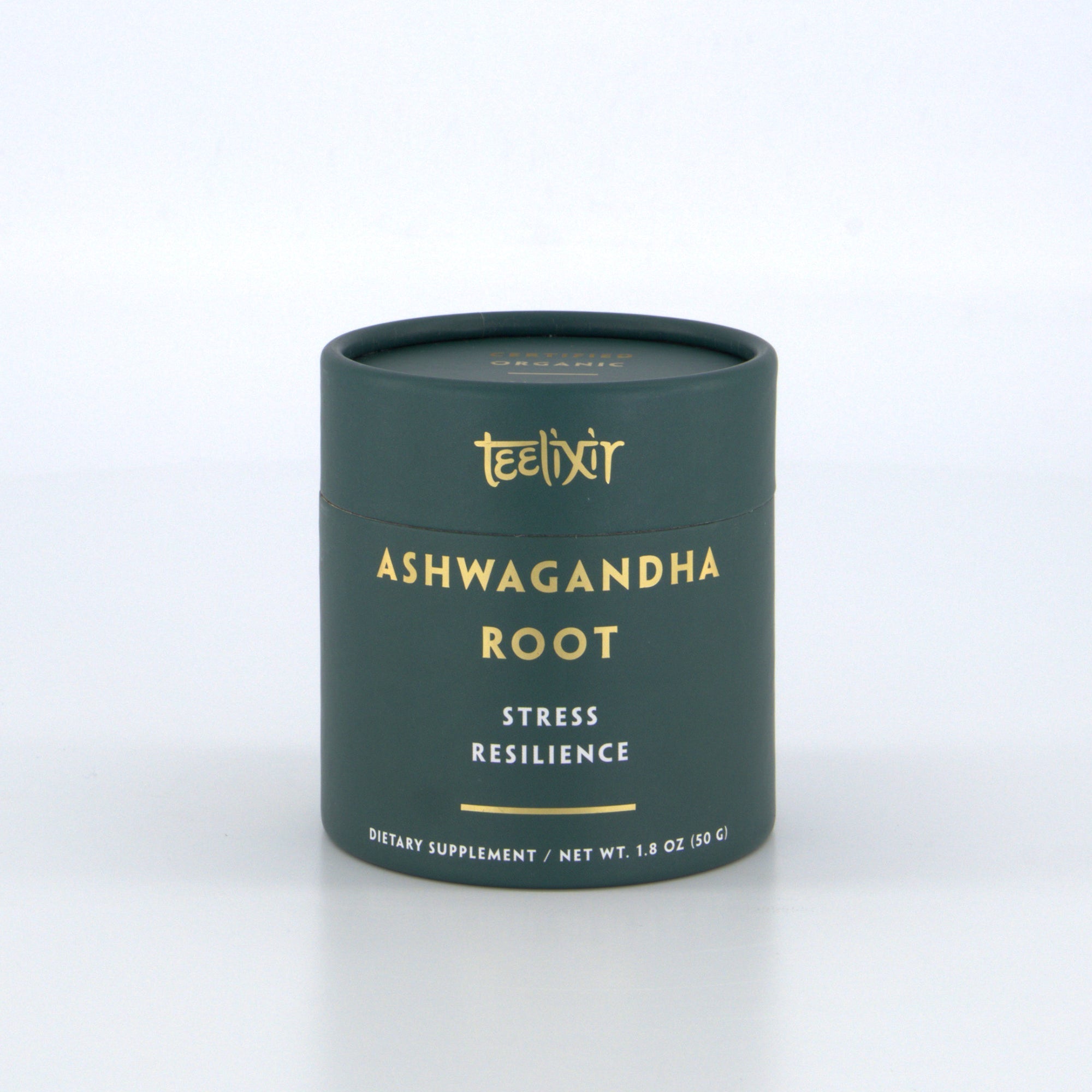 Teelixir Organic Ashwagandha Root 500g - Health & Beauty > Nutrition & Supplements > Vitamins & Supplements