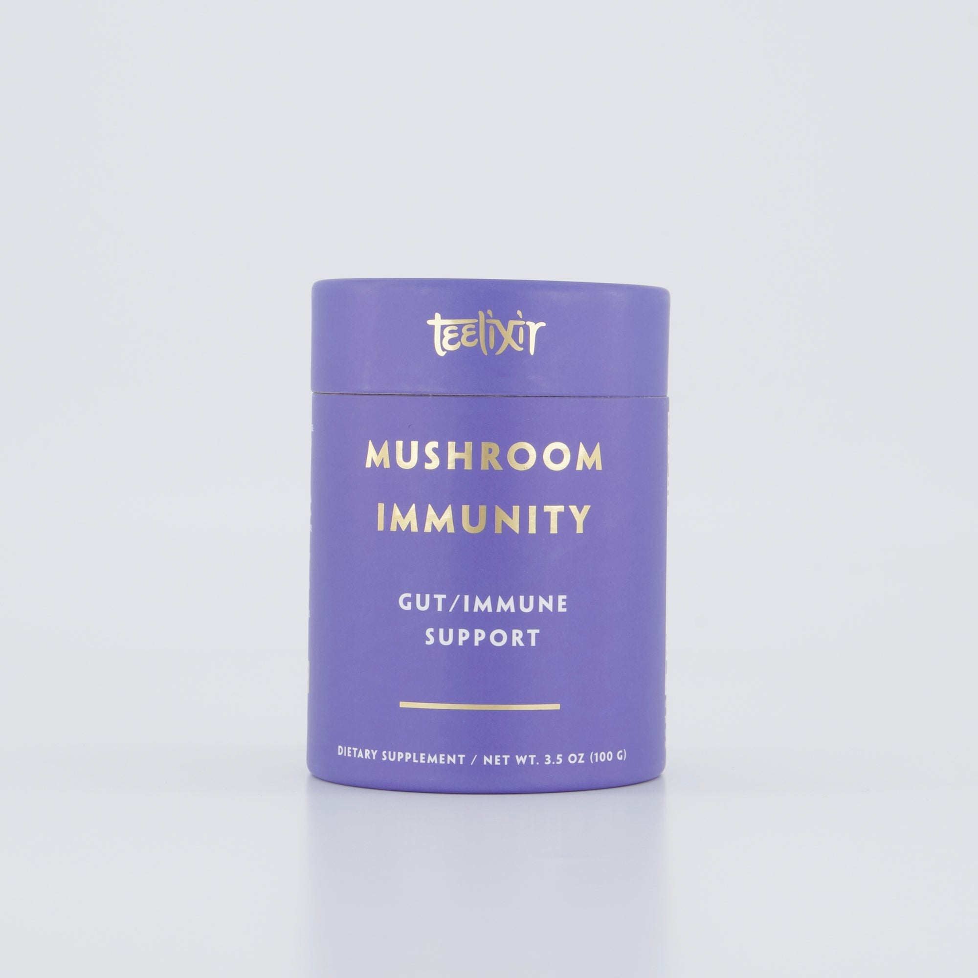 immune support powder with mushrooms