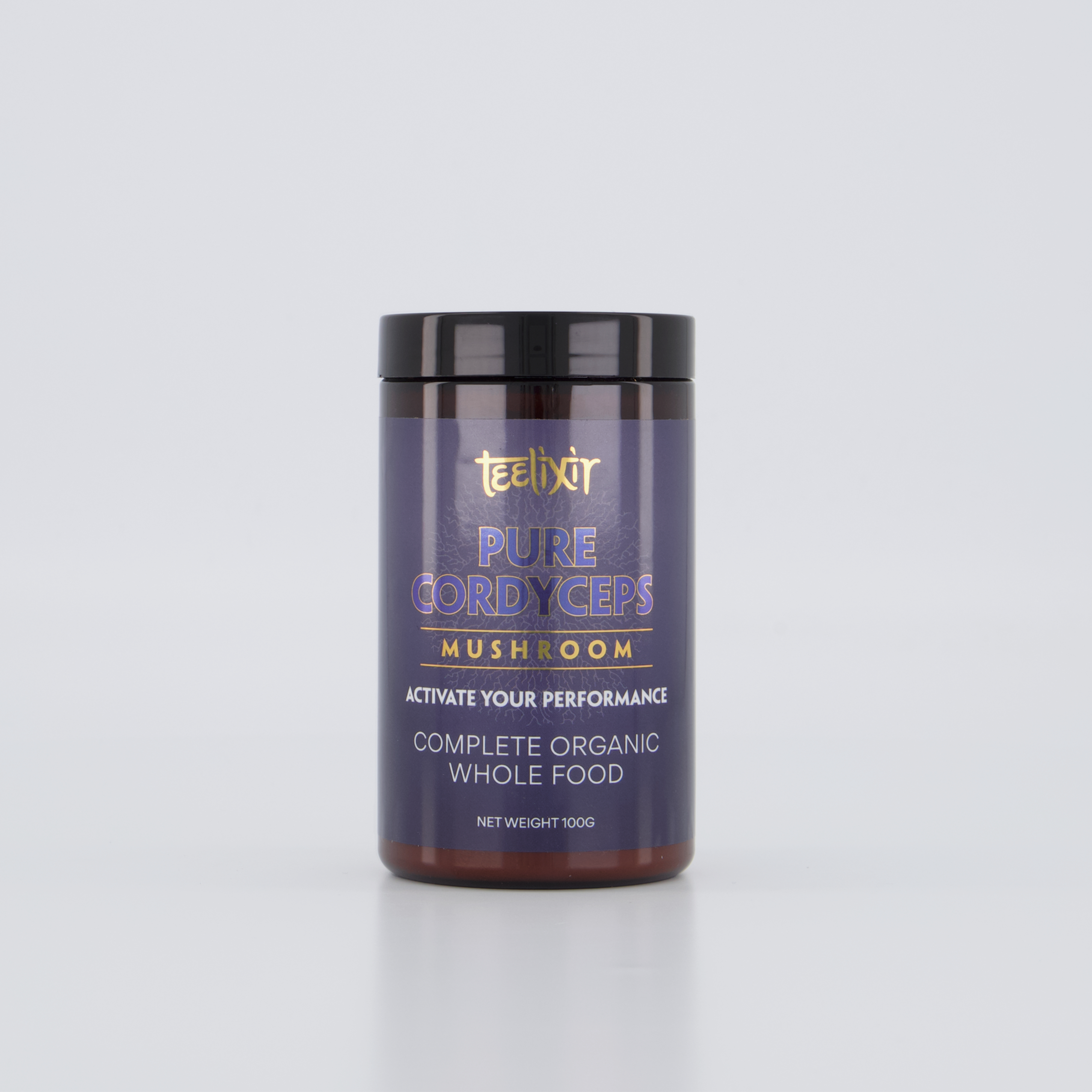 Teelixir Organic Pure Cordyceps 100g - Health & Beauty > Nutrition & Supplements > Vitamins & Supplements