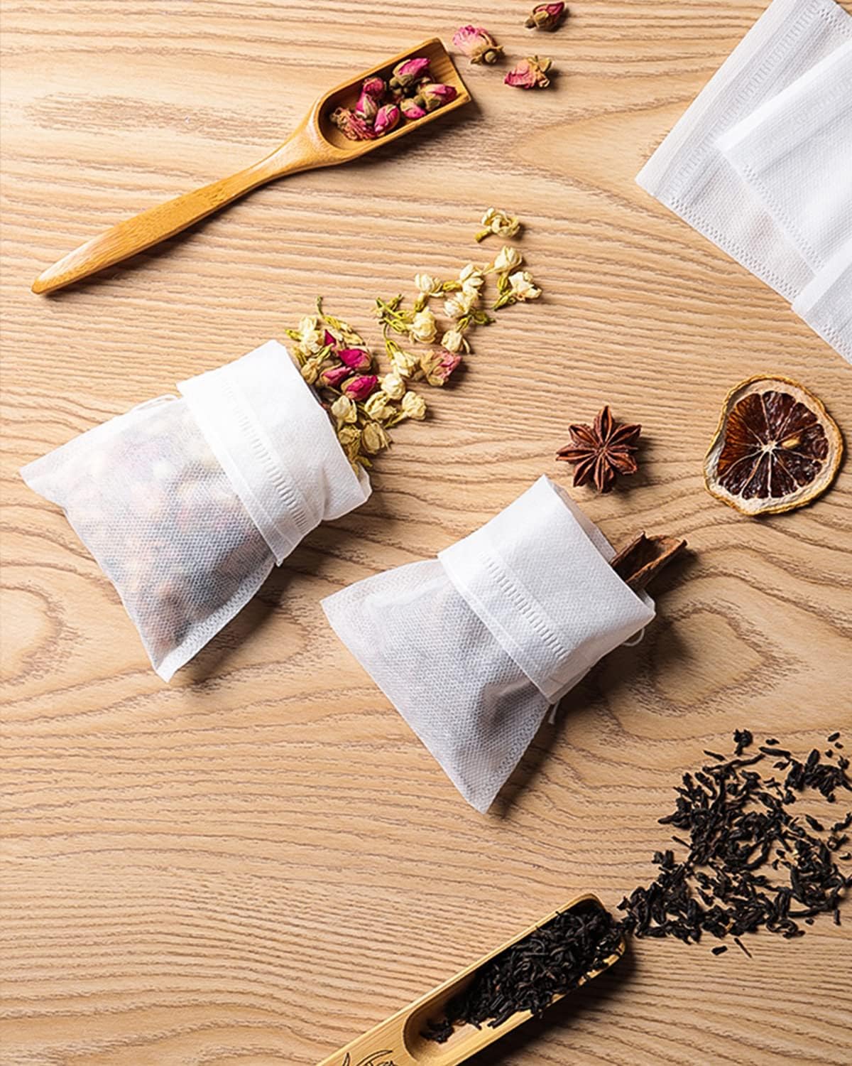 Theemaker tea bags-200 pieces-7*9cm-disposable loose tea bags-tea filter bag-for loose tea-loose leaf tea-coffee-herbs-herb