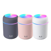 Usb Car Air Purifier Diffuser Aroma Oil Humidifier Mist Led Night Light Home Au - Pink - Appliances > Aroma Diffusers &