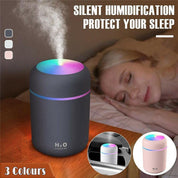 Usb Car Air Purifier Diffuser Aroma Oil Humidifier Mist Led Night Light Home Au - Pink - Appliances > Aroma Diffusers &