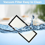 Vacuum Filter Replacement Compatible with Xiaomi Roborock Q7 Q7+ Q7 Max Q7 Max+ Q5 Pro and Q5 Pro+ Robot Vacuum Cleaner (Not Fit for Q5 Q5+ S8 Pro Ultra S8+ S8)