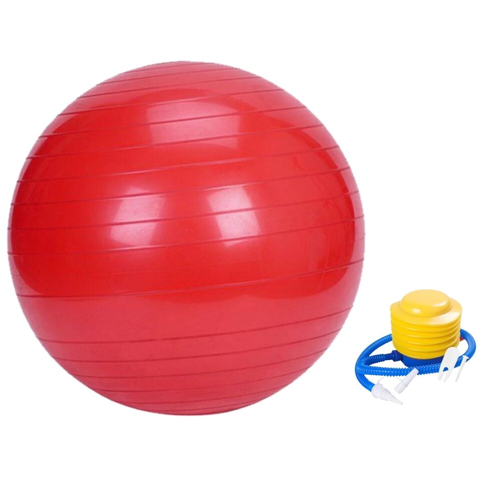 VERPEAK Yoga Ball 55cm (Red) - Sports & Fitness > Exercise Gym & Fitness > Gymnastics