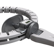 Vibe Geeks 360 Degree Smart Infinity Intelligent Hula Hoop - Gray 3  Adjustable Suction