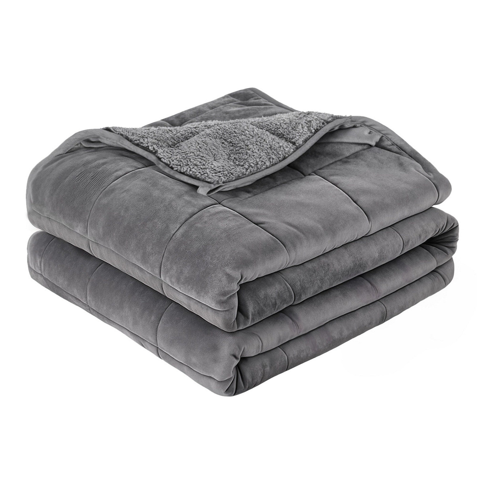 Weighted Blanket Fleece Sherpa Heavy Blanket 4.5KG