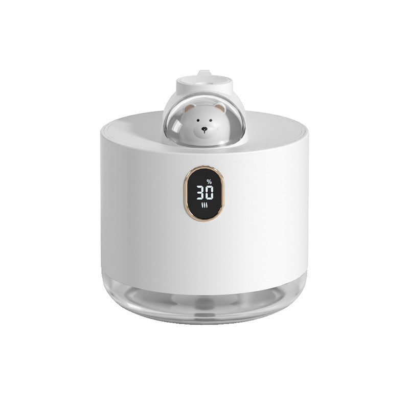 White Astronaut Ultrasonic Wellness Humidifier with LED Night Light - Whisper Quiet for Bedroom