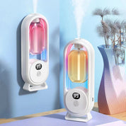 White Ultrasonic Premium Aromatherapy Diffuser with Nano Mist & LED Night Light - Fragrance & Odor Eliminator for Home Bedroom & Bathroom(Essential Oils Not Included)