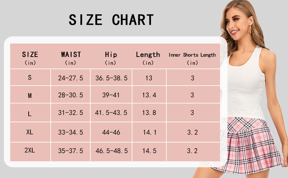 Women's Tennis Skirt with Pockets & Built-in Shorts – High-Waisted Golf Running Skort for Active Lifestyle, Sporty Fitness Wear (blue,S)