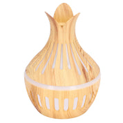 Wood Grain Air Humidifier ABS Aromatherapy Humidifiers for Household USB Charging 300ml