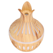 Wood Grain Air Humidifier ABS Aromatherapy Humidifiers for Household USB Charging 300ml