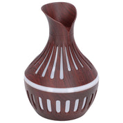 Wood Grain Humidifier USB Small Vase Night Light Mute Humidification Aromatherapy Machine 300ml