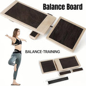 Wooden Yoga Foot Stretching Balance Board Training New Ballet Single Leg Balance