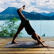 Yoga Design Lab Combo Yoga Mat 1.5mm Mandala Black - Sports & Fitness > Exercise Gym & Fitness > Yoga & Pilates