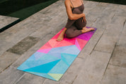 Yoga Design Lab Combo Yoga Mat 3.5mm Geo - Sports & Fitness > Exercise Gym & Fitness > Yoga & Pilates