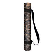 Yoga Design Lab Cork Yoga Mat 1.5mm Mandala Black - Sports & Fitness > Exercise Gym & Fitness > Yoga & Pilates