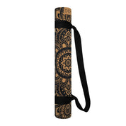 Yoga Design Lab Cork Yoga Mat 3.5mm Mandala Black - Sports & Fitness > Exercise Gym & Fitness > Yoga & Pilates