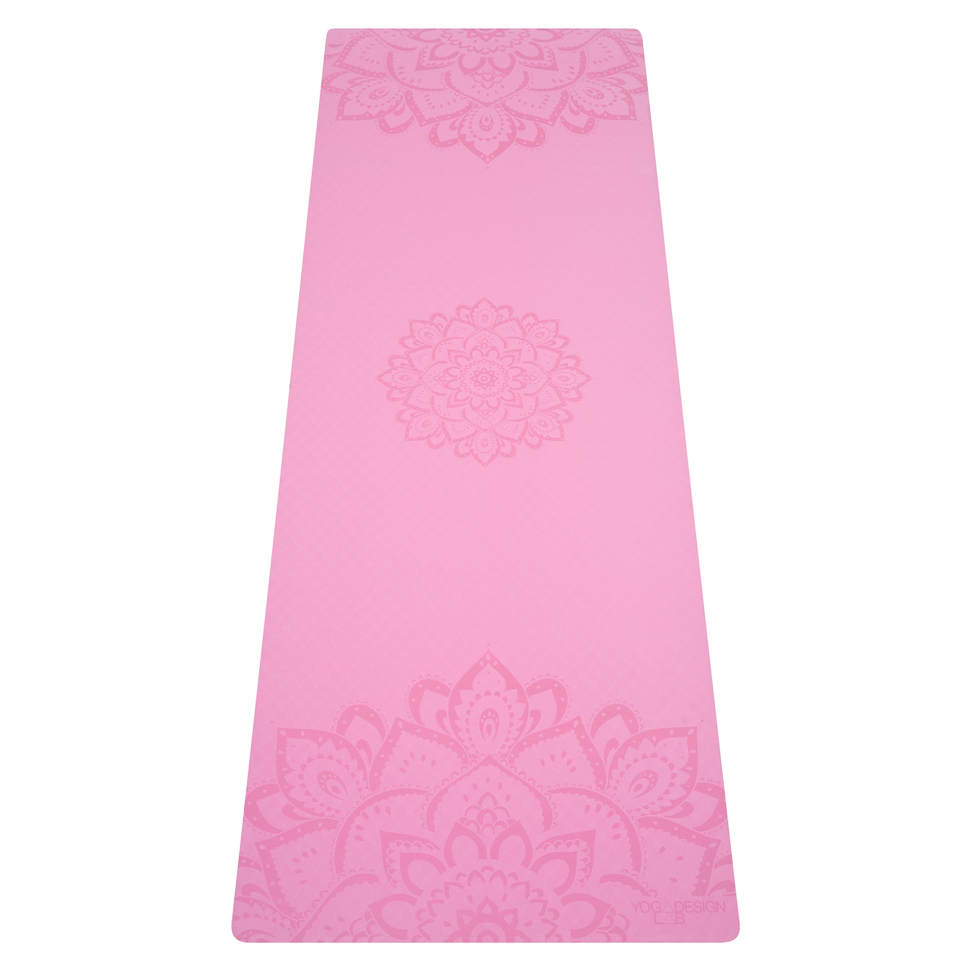 Yoga Design Lab Flow Yoga Mat 6mm Pure Mandala Rose - Sports & Fitness > Exercise Gym & Fitness > Yoga & Pilates