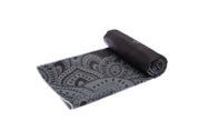 Yoga Design Lab Mat Yoga Towel Mandala Black - Sports & Fitness > Exercise Gym & Fitness > Yoga & Pilates