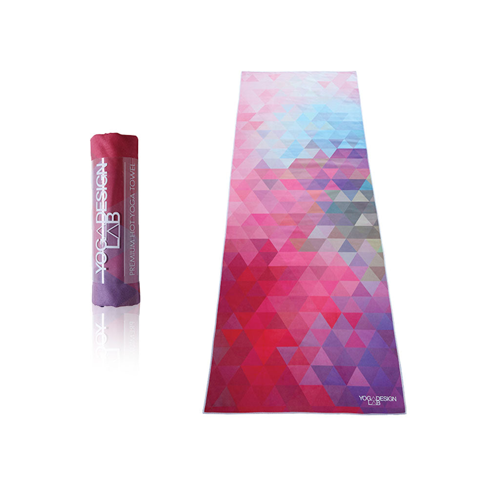 Yoga Design Lab Mat Yoga Towel Tribeca Sand - Sports & Fitness > Exercise Gym & Fitness > Yoga & Pilates