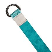 Yoga Design Lab Yoga Strap Mandala Turquoise - Sports & Fitness > Exercise Gym & Fitness > Yoga & Pilates