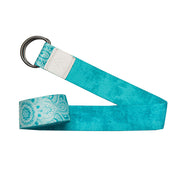 Yoga Design Lab Yoga Strap Mandala Turquoise - Sports & Fitness > Exercise Gym & Fitness > Yoga & Pilates