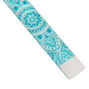 Yoga Design Lab Yoga Strap Mandala Turquoise - Sports & Fitness > Exercise Gym & Fitness > Yoga & Pilates